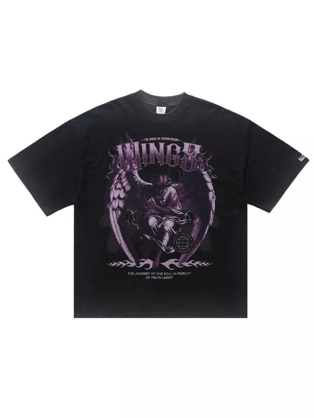 Men's Graphic Short Sleeve Oversized T-Shirt