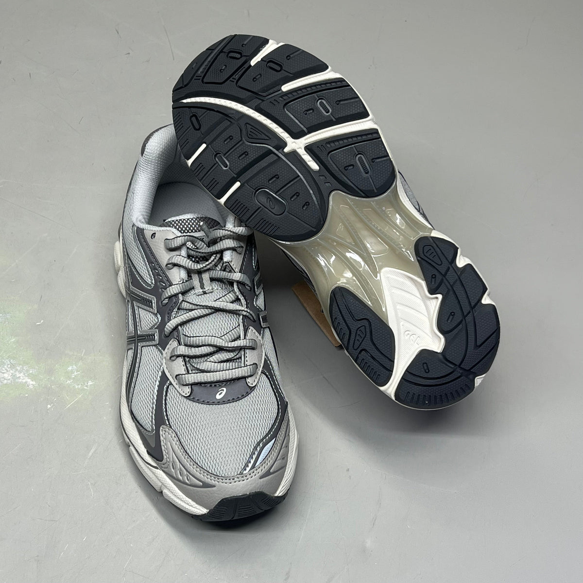 ASICS 2010's Aesthetic Sneakers US Women Wide 5/Men 4 Oyster Grey/Carbon GT-2160