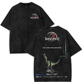Jurassic Park 1993 Tour Washed Tshirt Jurassic Park Oversized Vintage Washed