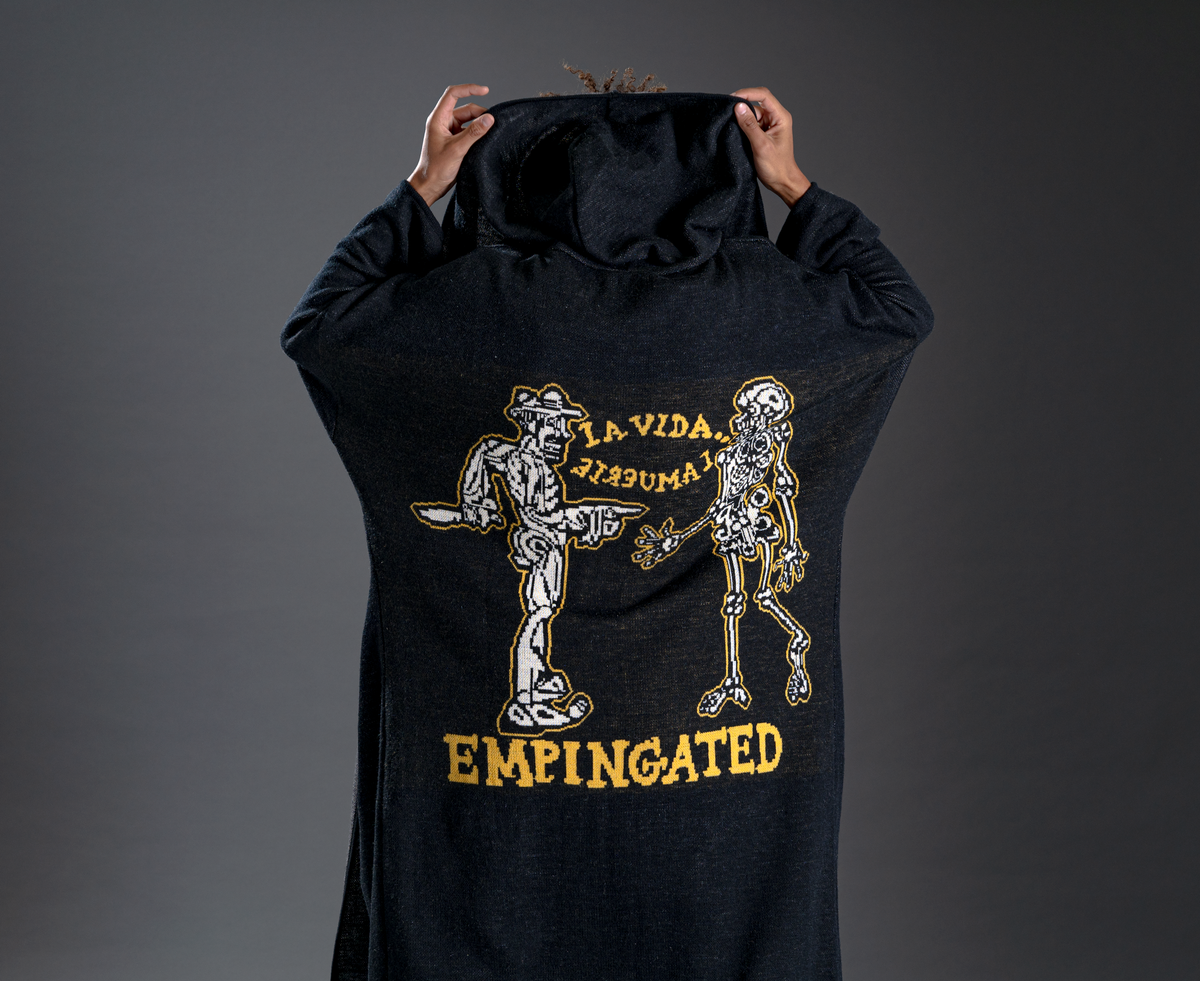 Empingated Knit Cloak