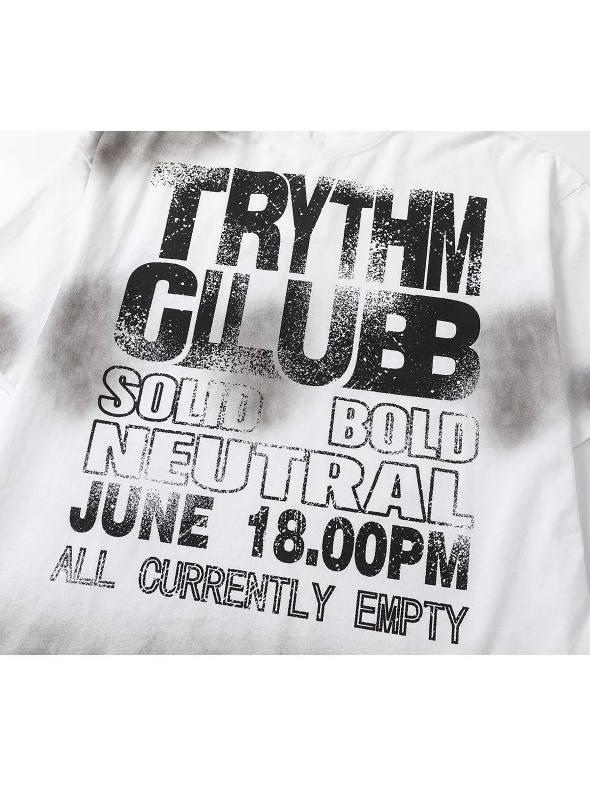 Men's Letter Graphic Round Neck Oversized T-Shirt
