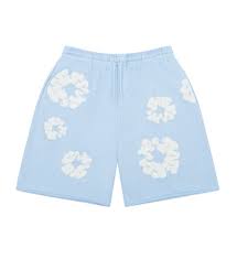 DENIM TEAR SHORT