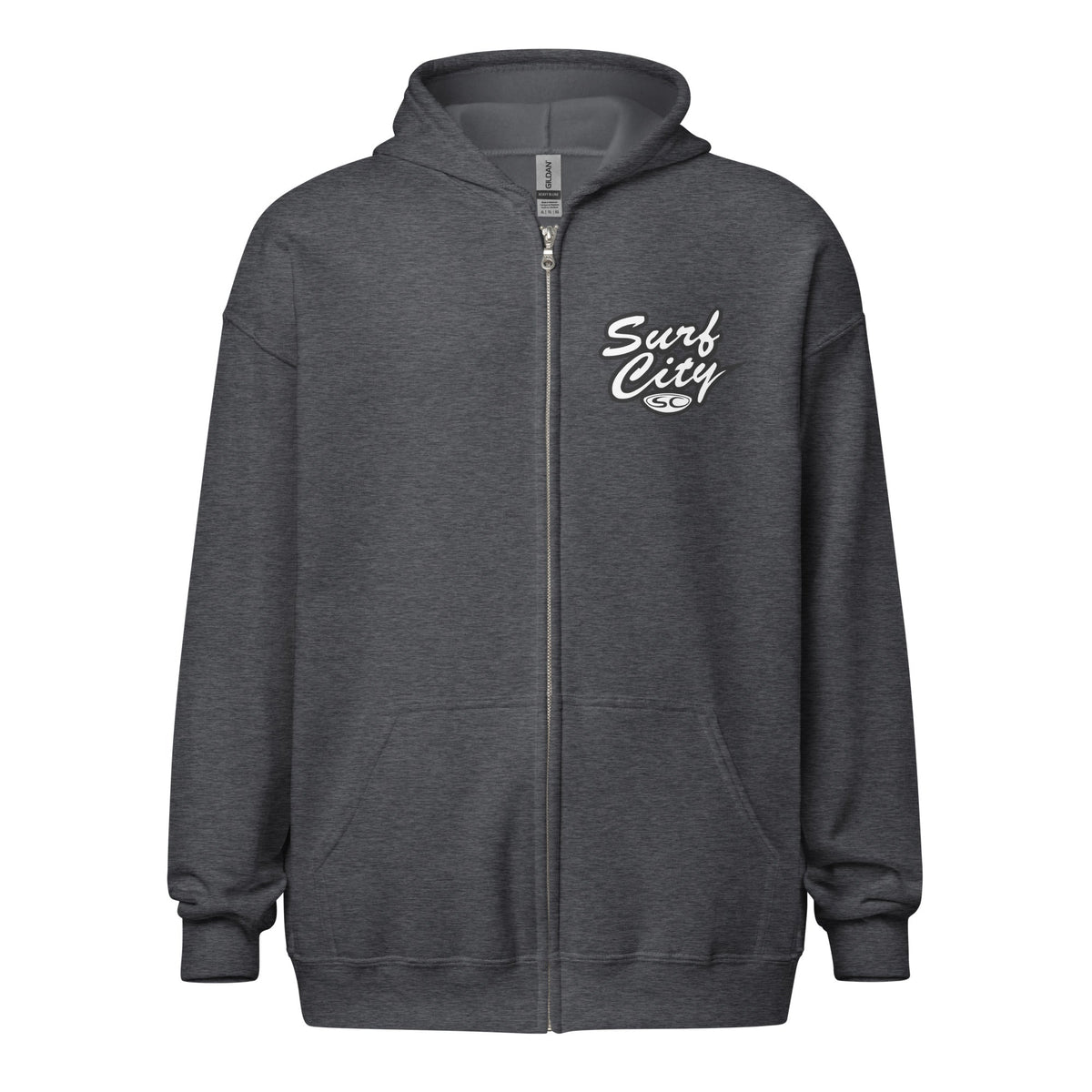 Santa Cruz Surf Shop Surf City Mens Zip Hoodie