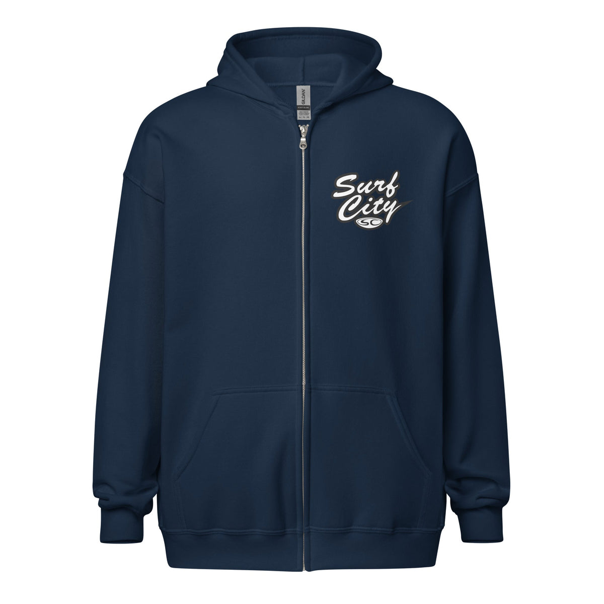 Santa Cruz Surf Shop Surf City Mens Zip Hoodie